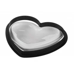 SILIKOMART Moule Silicone|Moules À Gâteaux|Kit Moule Tarte Cœur Mon Amour 18,8 x 15,8 cm