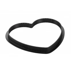 SILIKOMART Moule Silicone|Moules À Gâteaux|Kit Moule Tarte Cœur Mon Amour 18,8 x 15,8 cm
