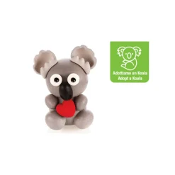 SILIKOMART Moules À Chocolat|Kit Moules Chocolat Koala en PVC 15,5 cm x H 16 cm (x4) Professional