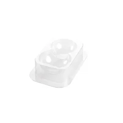 SILIKOMART Moules À Chocolat|Kit Moules Chocolat Père Noël en PVC 18,8 cm x H 24,8 cm (x5) Professional