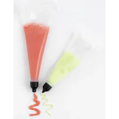 MASTRAD Poches À Douille Pâtissières|Douilles Pâtisserie|Kit Poches à Douille Silicone + 6 Douilles