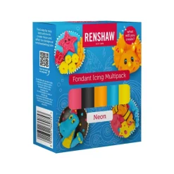 RENSHAW Pâte À Sucre|Kit Pâte à sucre Couleurs Primaires 500g
