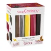 SCRAPCOOKING Pâte À Sucre|Kit Pâte à sucre Sorcier 5 x 80 g