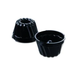 MATFER Moule Anti-adhésif|Moules À Gâteaux|Kouglof Ø 9,5 cm Exoglass® - Moule anti-adhésif x 6