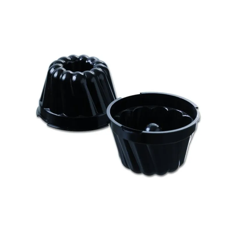 MATFER Moule Anti-adhésif|Moules À Gâteaux|Kouglof Ø 9,5 cm Exoglass® - Moule anti-adhésif x 6