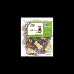 ABTEY Confiserie|Lapin Décoré Chocolat Lait et Blanc 10g x45