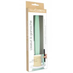 SCRAPCOOKING Ustensiles Décor Gâteau|Ustensiles Pâtisserie|Lisseur Pâtisserie pour Ganache et Glaçage