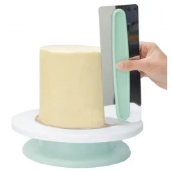 SCRAPCOOKING Ustensiles Décor Gâteau|Ustensiles Pâtisserie|Lisseur Pâtisserie pour Ganache et Glaçage