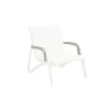 GROSFILLEX Mobilier Lounge|Mobilier Terrasse Restaurant|Lot 2 Accoudoirs pour Fauteuil Conversationnel Blanc Glacier Sunset