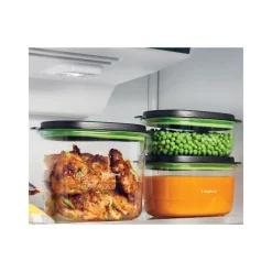 FOODSAVER Machine Sous Vide|Conservation|Lot 3 Boîtes Alimentaires Sous Vide Fraîcheur & Marinade 0.7L + 1.2L + 1.8L