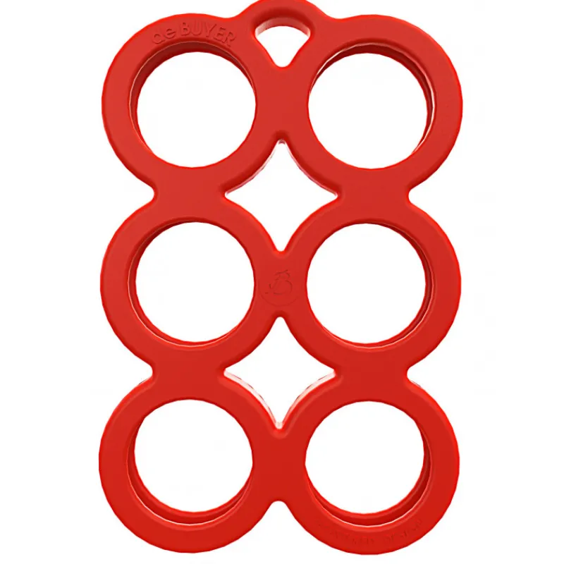 DE BUYER Douilles Pâtisserie|Lot 6 Douilles Tritan Formes Géométriques