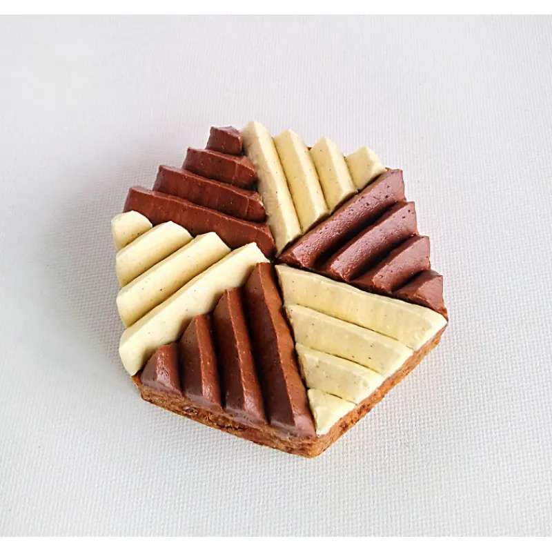 DE BUYER Douilles Pâtisserie|Lot 6 Douilles Tritan Formes Géométriques