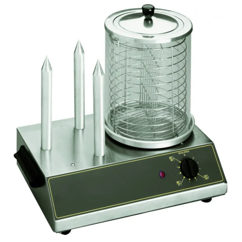 ROLLER GRILL Matériel Snacking|Machine à Hot Dog 3 Plots