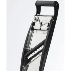 BRON-COUCKE Mandoline De Cuisine|Mandoline Inox Compact-PRO Basalte 2 peignes Effileurs Bron Coucke