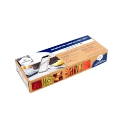 BRON-COUCKE Mandoline De Cuisine|Mandoline Professionnelle Compact-PRO Inox 2 Peignes Effileurs Bron Coucke