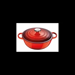 LE CREUSET Marmites|Marmite en fonte 26 cm Cerise Signature