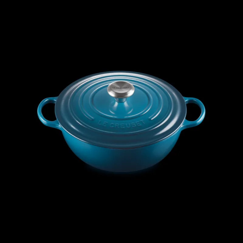 LE CREUSET Marmites|Marmite en fonte 26 cm Deep Teal Signature
