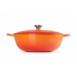 LE CREUSET Marmites|Marmite en Fonte 32 cm Volcanique Signature