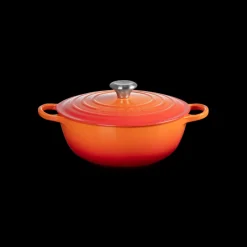 LE CREUSET Marmites|Marmite en fonte 26 cm Volcanique Signature