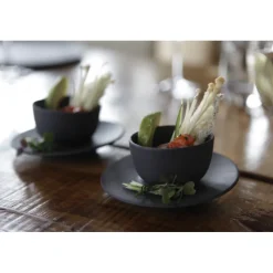 REVOL Servir, Présenter|Mini Bol Ardoise 8cl Basalt