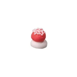 FLORENSUC Décoration Comestible|Mini Champignon en Sucre Rouge 12 x 10 mm (x384)