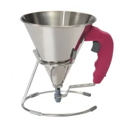 DE BUYER Entonnoir À Piston|Mini Entonnoir à Piston Inox Fushia KWIK