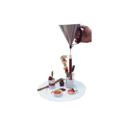 DE BUYER Entonnoir À Piston|Mini Entonnoir à Piston Vert Inox KWIK