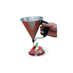 DE BUYER Entonnoir À Piston|Mini Entonnoir à Piston Vert Inox KWIK