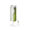 CUISINEADDICT Conservation|Mini Herbier Plastique Blanc Ø 8,3 cm x H 25,4 cm Prepara