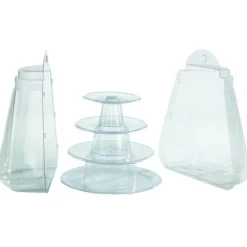 MALLARD FERRIERE Présentoirs Pour Gâteaux|Mini Pyramide à Macarons 4 plateaux