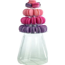 MALLARD FERRIERE Présentoirs Pour Gâteaux|Mini Pyramide à Macarons 4 plateaux