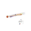 ALLA FRANCE Thermomètre De Cuisine|Mini Thermomètre Horizontal en Verre