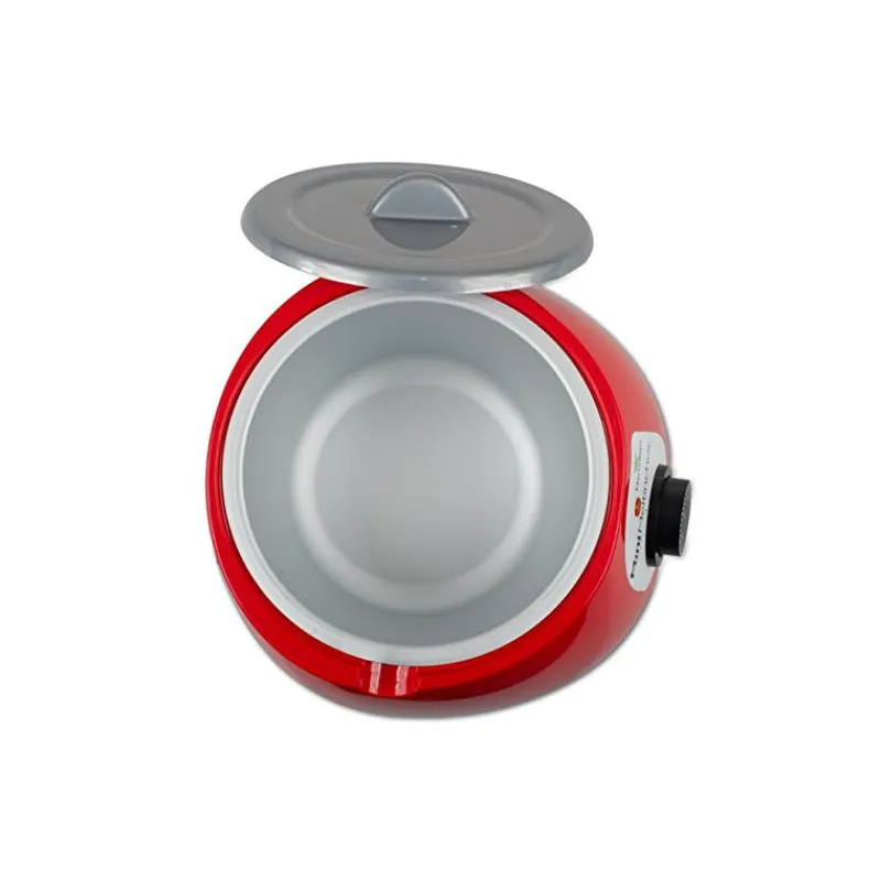 CUISINEADDICT Tempéreuse Chocolat|Mini Trempeuse à Chocolat Rouge 1,8 L