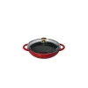 CHASSEUR Woks|Mini Wok en Fonte 18 cm Rubis