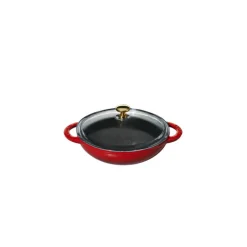 CHASSEUR Woks|Mini Wok en Fonte 18 cm Rubis