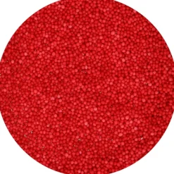 FUNCAKES Décoration Comestible|Mini-billes Rouge 80g
