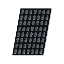 FLEXIPAN Moule Silicone|Moules À Gâteaux|Mini-Madeleines - Moule silicone