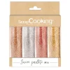 SCRAPCOOKING Décoration Comestible|Mix Sucre Pailleté (x4)