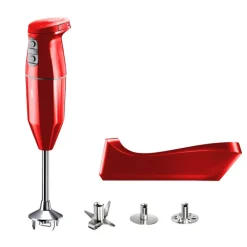 BAMIX Mixeur Plongeant|Mixeur Plongeant Sans Fil Cordless Rouge
