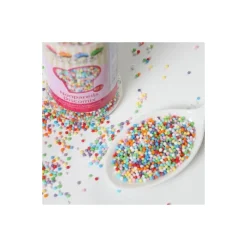 FUNCAKES Décoration Comestible|Mélange Mini-billes Disco 80 g