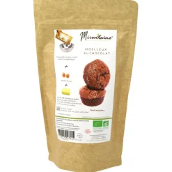 MIRONTAINE Produits Bio|Préparation Pâtisserie|Moelleux BIO au Chocolat 230g
