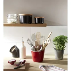 EMILE HENRY Pilon Et Casse-noix|Mortier Pilon Céramique Grand cru Ø 14 cm