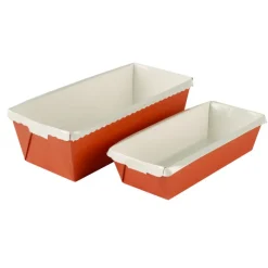 CUISINEADDICT Moules En Papier|Moule à Cake en Carton 20 x 8 cm Optima (x40)