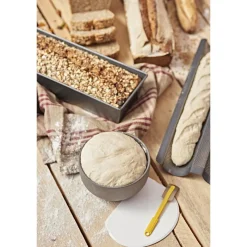 DE BUYER Moule Anti-adhésif|Moules À Gâteaux|Moule à Cake Plié Anti Adhésif 25 x 10 cm x H 7 cm