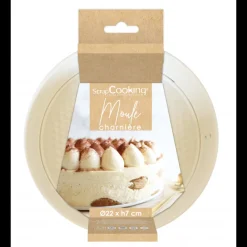 SCRAPCOOKING Moules À Gâteaux|Moule à Charnière Antiadhésif 22 cm