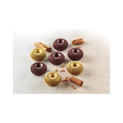 SILIKOMART Moules À Chocolat|Moule Silicone|Moule à Chocolat 11 Couronnes Easy Choc - Silicone Spécial Chocolat