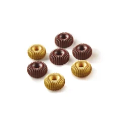 SILIKOMART Moules À Chocolat|Moule Silicone|Moule à Chocolat 11 Couronnes Easy Choc - Silicone Spécial Chocolat