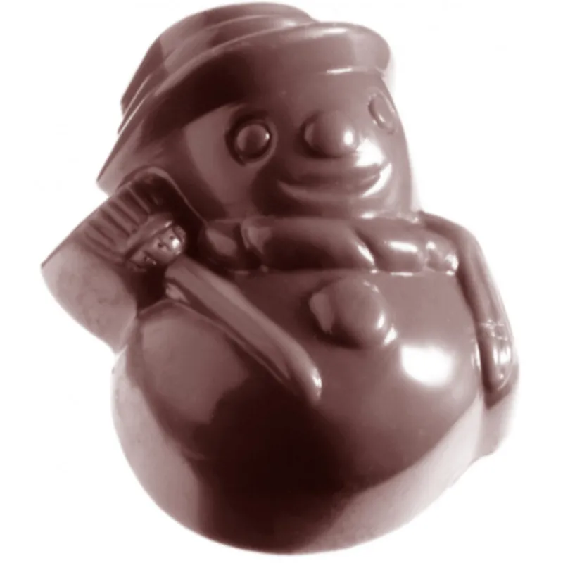 CHOCOLATE WORLD Moules À Chocolat|Moule à Chocolat Bonhommes de Neige (x21)