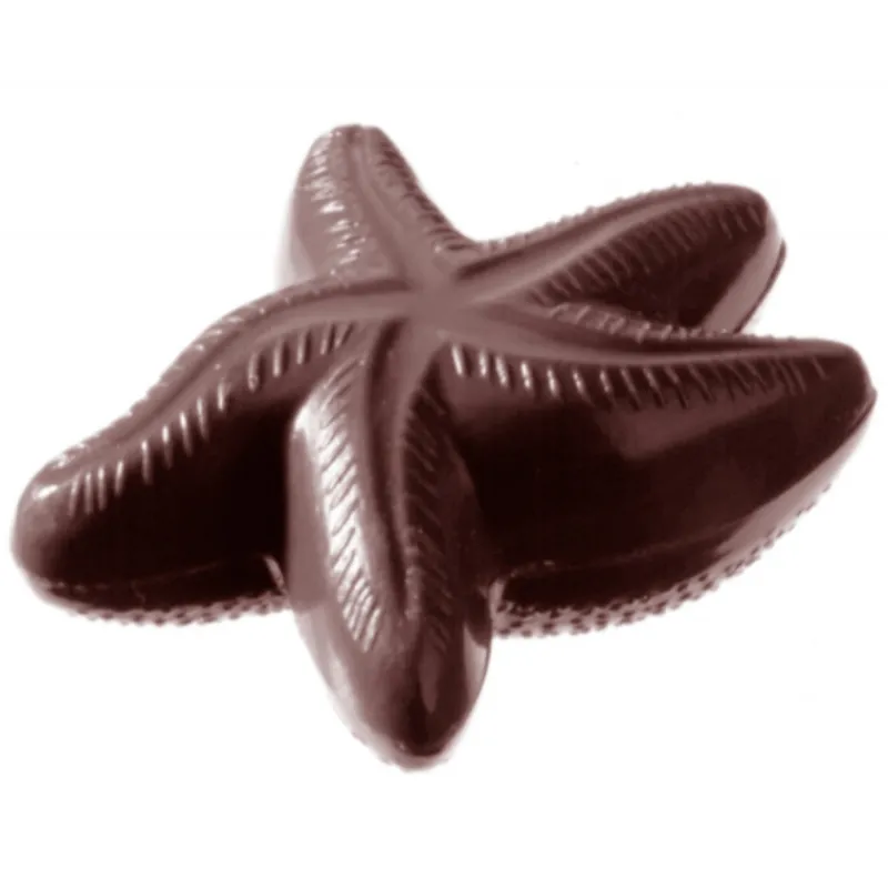 CHOCOLATE WORLD Moules À Chocolat|Moule à Chocolat Etoile de Mer (x2)