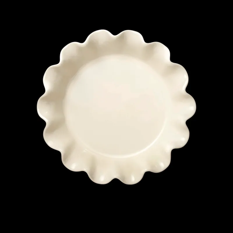 EMILE HENRY Plat De Cuisson|Moules À Gâteaux|Moule à Clafoutis en Céramique Ø 27 cm Argile